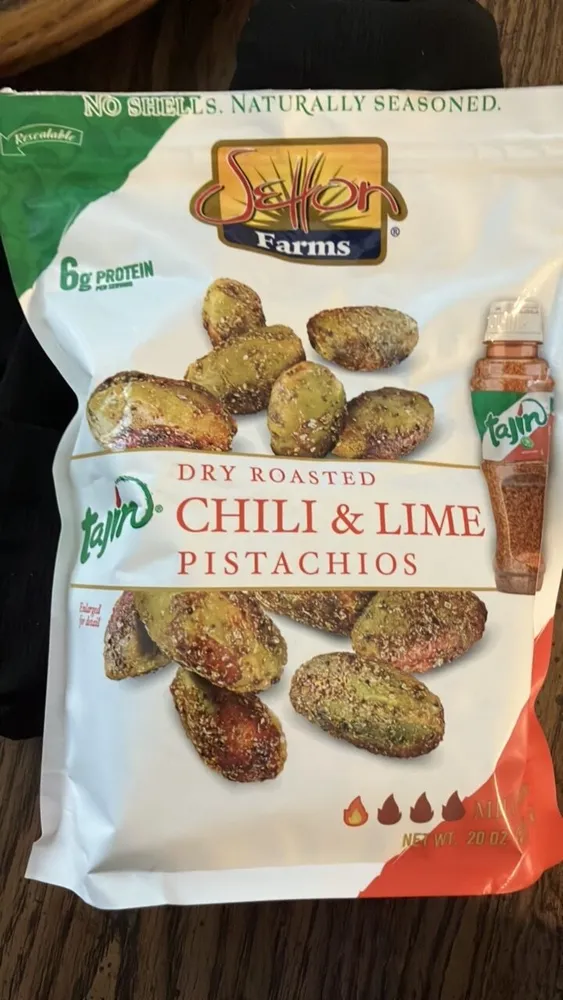 Dry Roasted Chili & Lime Pistachios