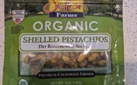 Organic Shelled Pistachios