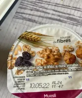 Probiotiques céréales muesli