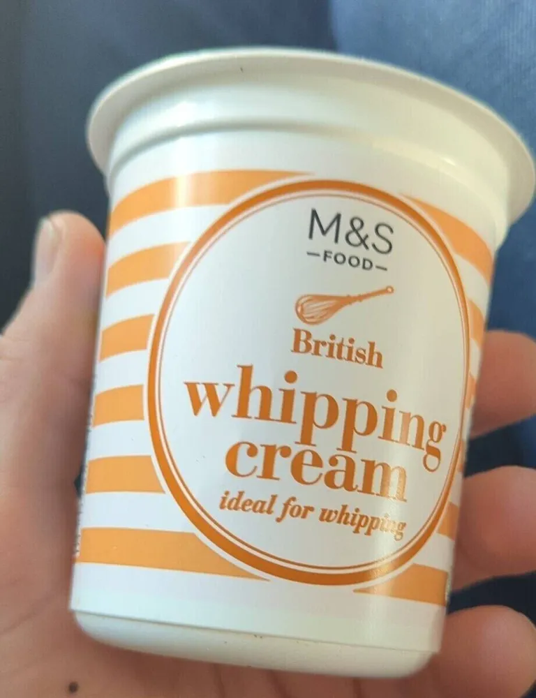 Whipping cream