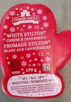White Stilton cheese & cranberry