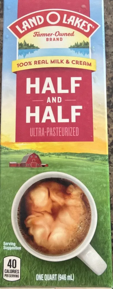 Half And Half Creamer