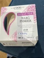 Indian Side Saag Paneer
