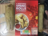 4 Vegetable Spring Rolls