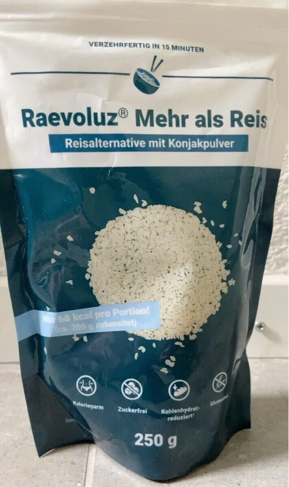 Reisalternative mit Konjakpulver