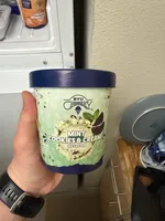 Mint And Cookies And Cream Ice cream