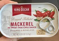 Mackerel in Sweet Thai Chili Sauce