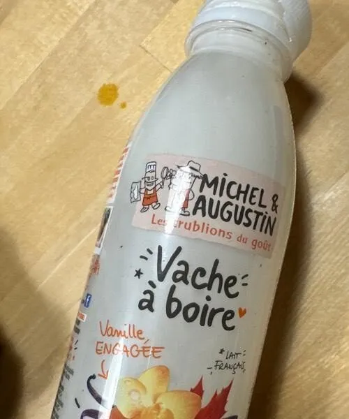 Yaourt à boire vanille
