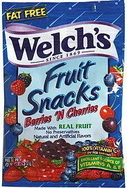Welch's Fruit Snacks Berries 'N Cherries