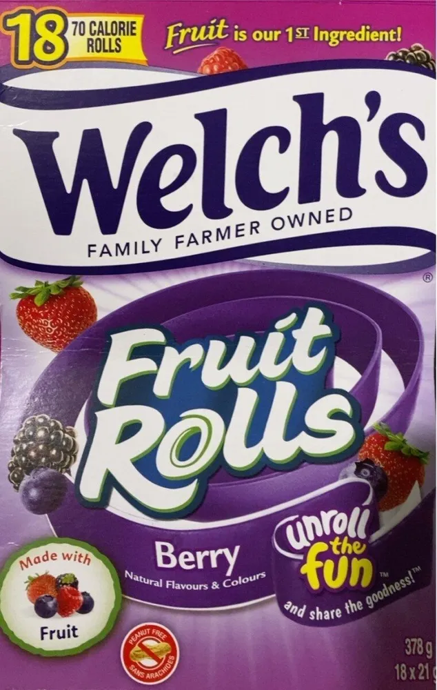 Fruit rolls