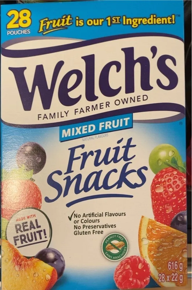 Welch's Mixed Fruit Fruit Snacks