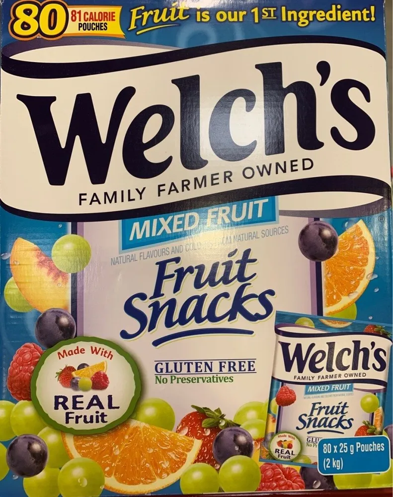 Fruits snacks