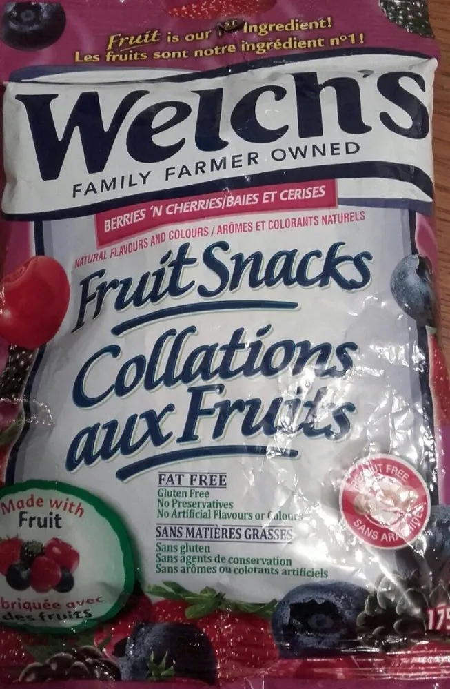 Welch's fruit snacks