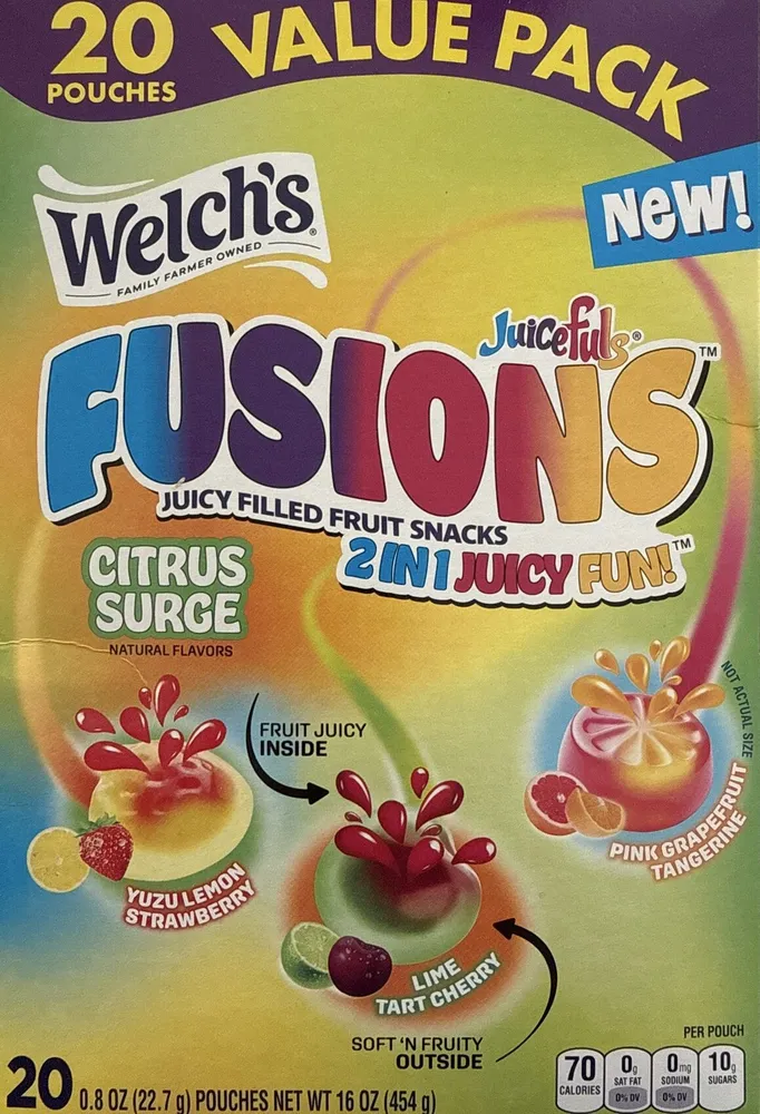 Welch’s Fusions Citrus Surge