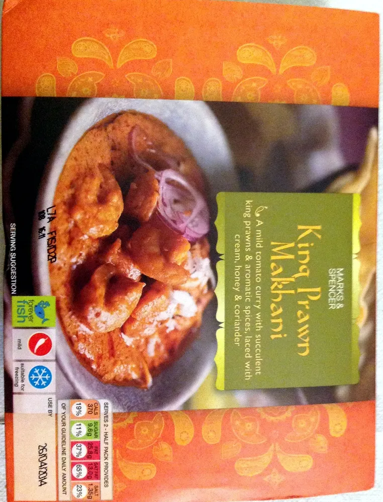 King Prawn Makhani