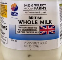 British Whole Milk