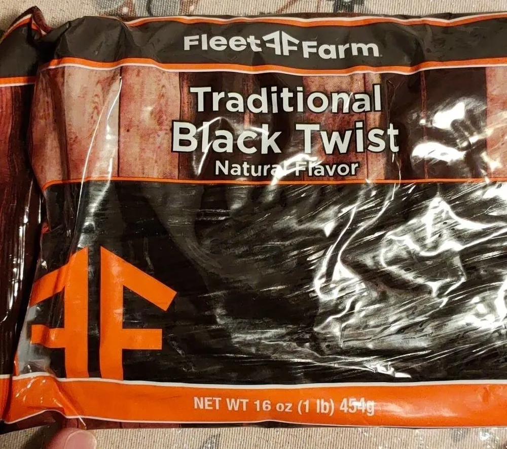 Traditional black twist