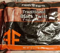 Traditional black twist