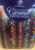 caramel Pretzel Rods