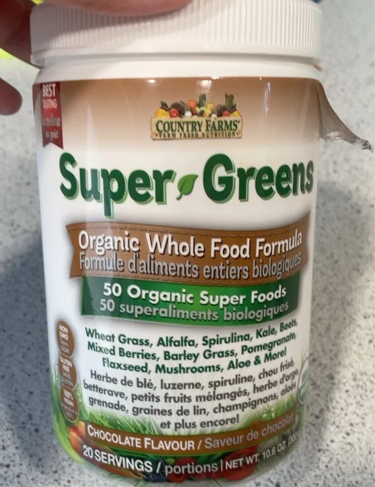 Super greens chocolate