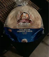 pita bread medium white
