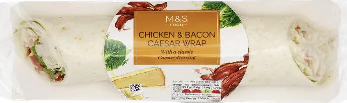 Chicken & Bacon Caesar Wrap