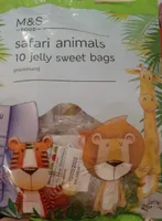 Safari animals 10 jelly sweet bag