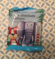 Milk chocolate buttons