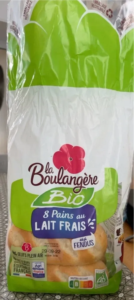 Pains au lait frais