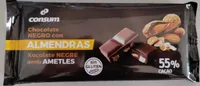 CHOCOLATE NEGRO CON ALMENDRAS