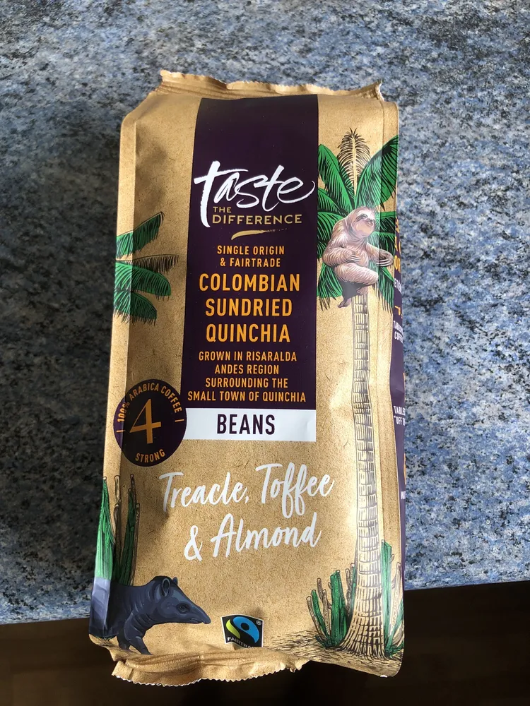 Colombian coffee beans
