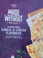 Gluten Free Garlic & Cheese Flatbread