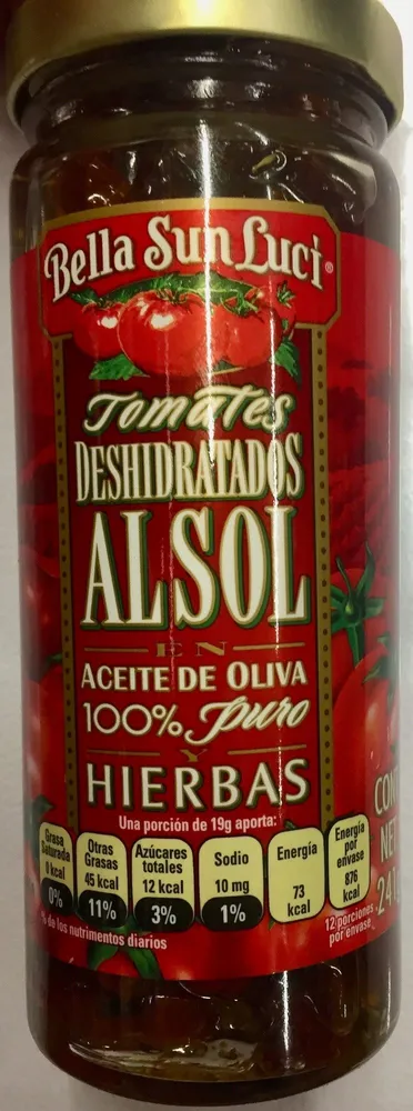 TOMATES DESHIDRATADOS AL SOL