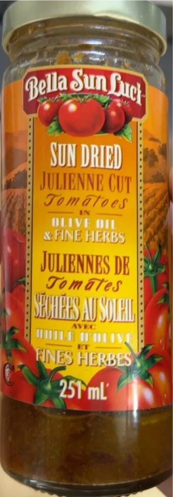 Julienne de tomates sechees au soleil
