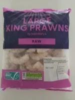 large king prawns by Sainsbury's