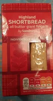 Shortbread butter giant fingers