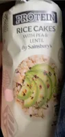 Rice Cakes with Pea & Lentil