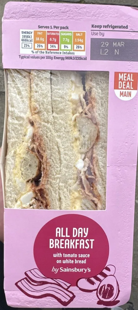 All Day Breakfast Sandwich