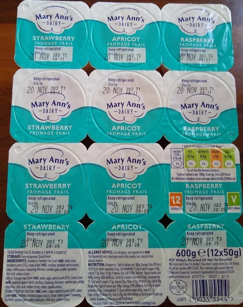 Fromage Frais x 12
