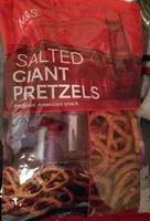 Salted Giant Pretzels