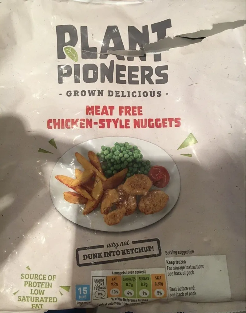 Meat-free chicken nuggets