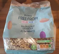 Deliciously Freefrom raisin & nut granola