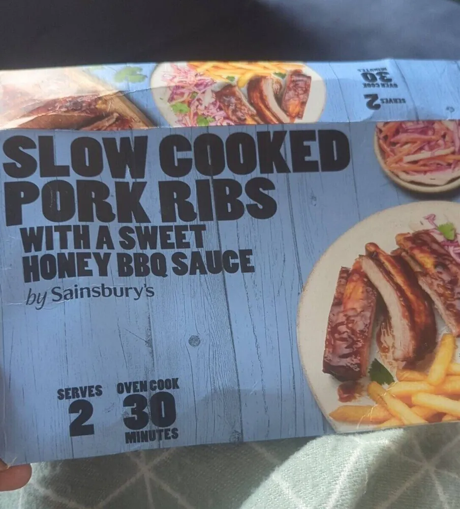 British pork ribs