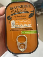 Mackrel fillets in smoky bbq sauce