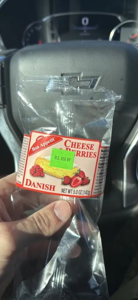 Cheese & Berries Danish
