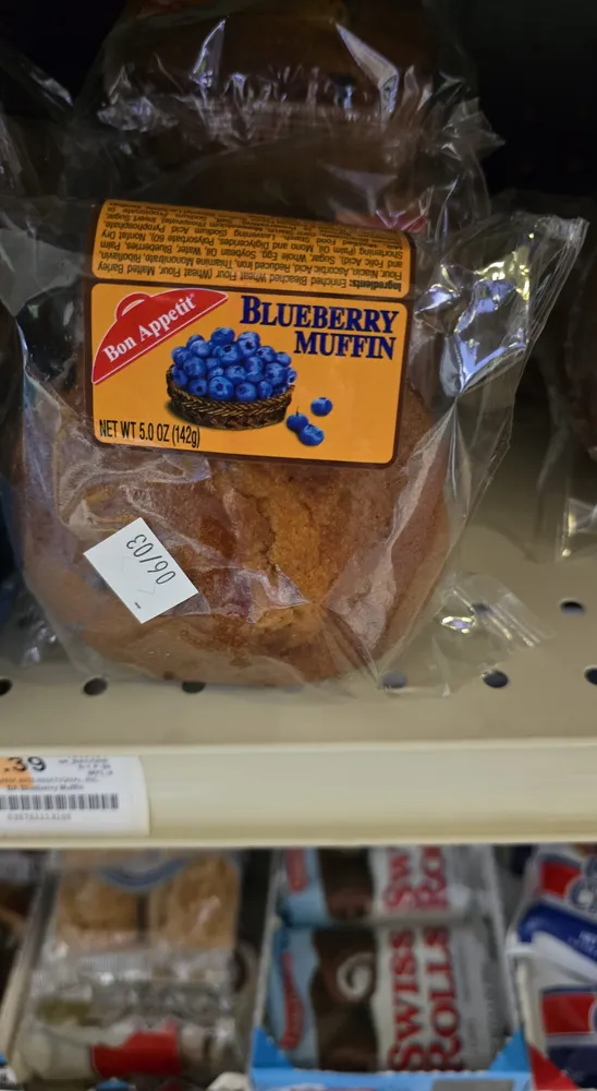 BA Blueberry muffin