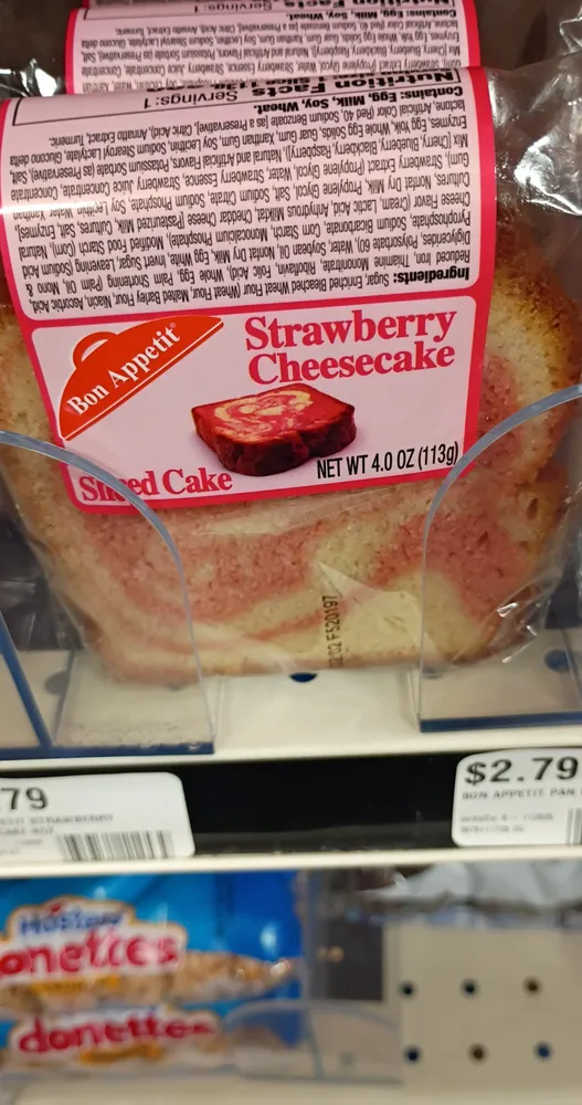 Strawberry Cheesecake Cake