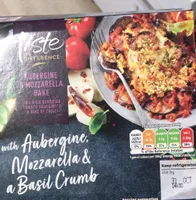 Aubergine mozza bake
