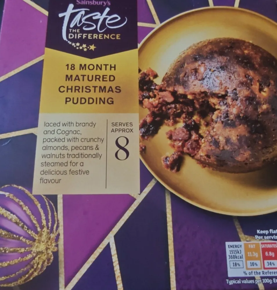 18 Month Matured Christmas Pudding