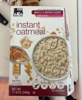 Instant oatmeal